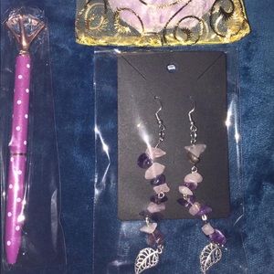 Gift set with my handmade earrings